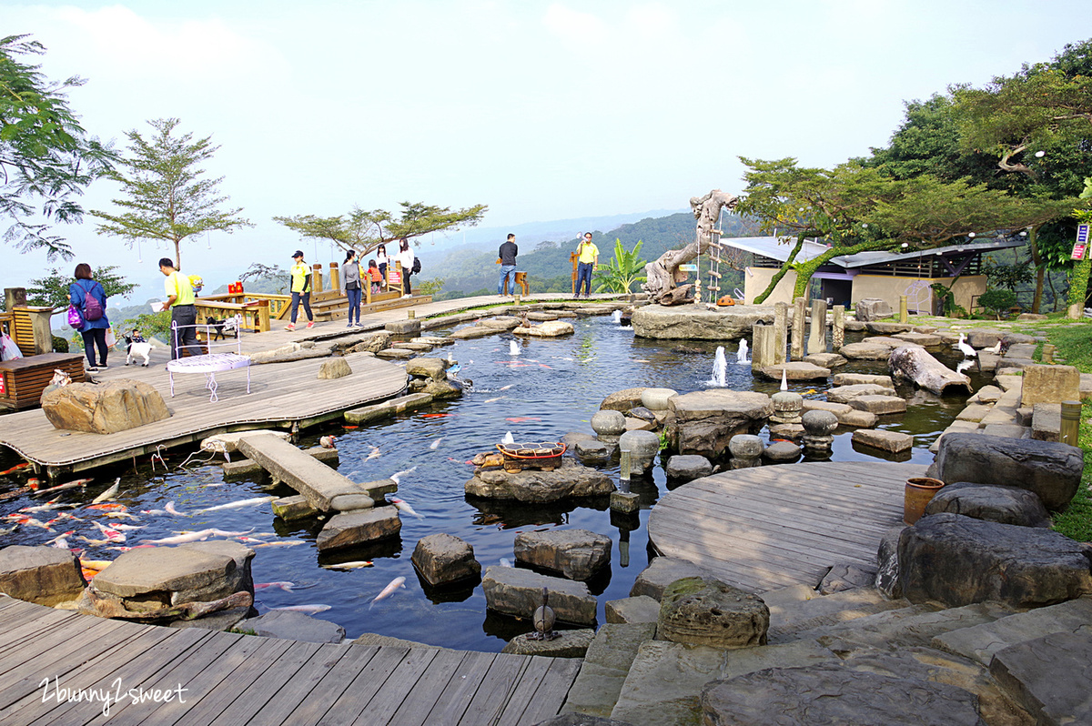【星月天空景觀餐廳】南投夜景餐廳推薦！可餵草泥馬、親子遊樂設施、八卦山景觀餐廳攻略 @兔兒毛毛姊妹花
