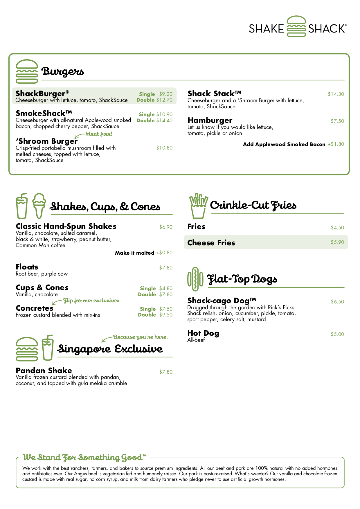 [新加坡｜樟宜。美食] 星耀樟宜必吃 Shake Shack Jewel Changi Airport~美國紐約最好吃漢堡在新加坡的唯一分店，獨家斑蘭奶昔超特別｜位置｜菜單｜限定餐點 @兔兒毛毛姊妹花