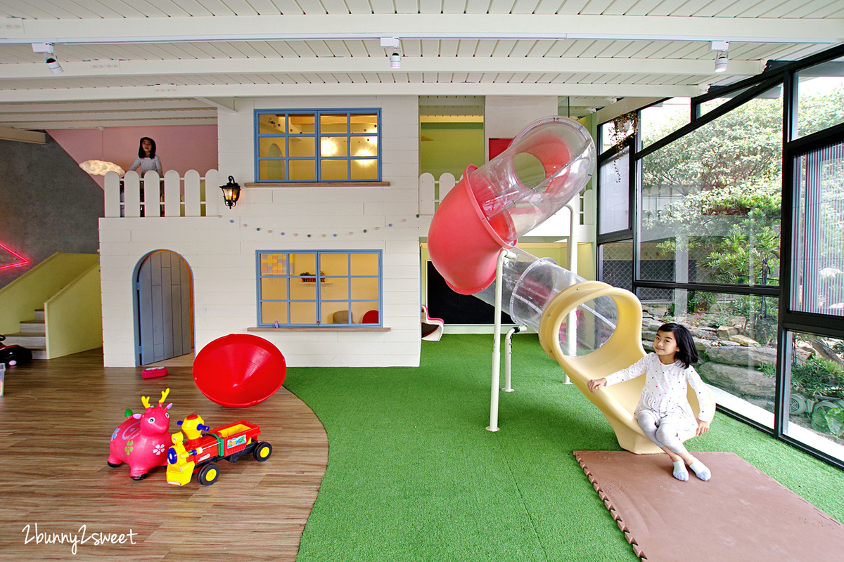 彰化親子餐廳》捌程小 8 親子 Cafe~適合拍照打卡又能順便遛小孩的園藝造景庭園咖啡 @兔兒毛毛姊妹花