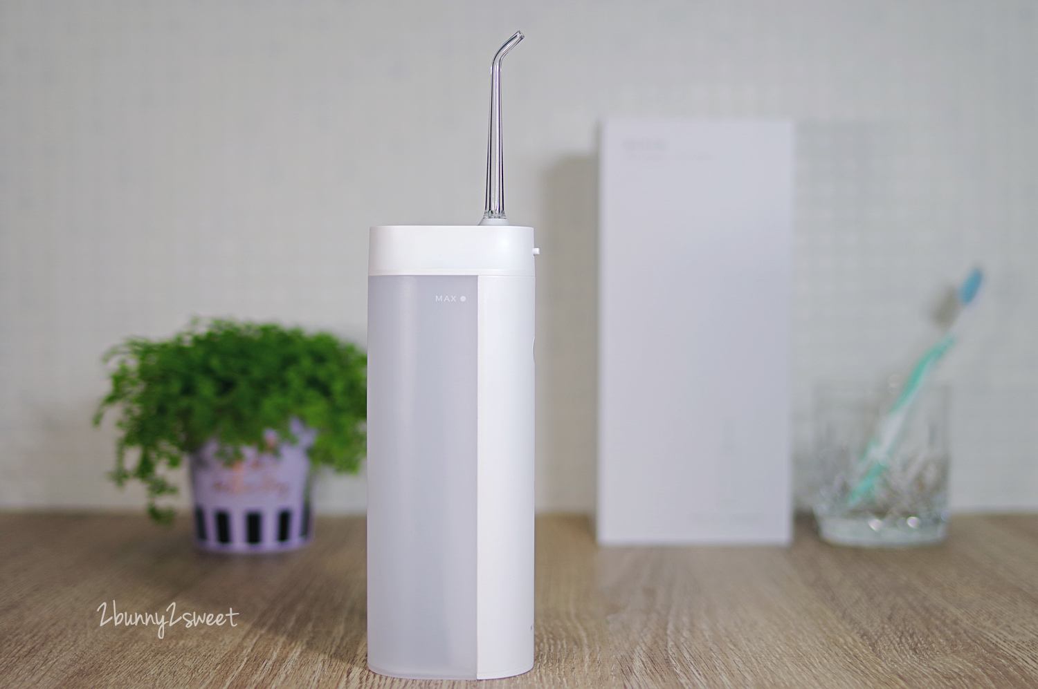 口腔清潔神器開箱》品感覺 Hydro Flosser 靜白水牙刷～清潔牙齒也能輕鬆、舒適又時尚，大人小孩都適用的沖牙機推薦｜攜帶型無線沖牙機 @兔兒毛毛姊妹花