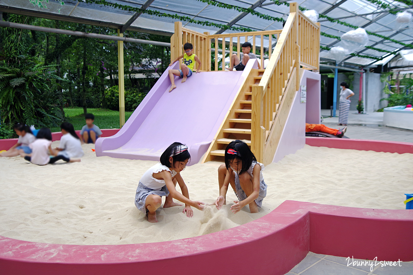 南投親子景點「楓樺台一渡假村」台一生態休閒農場～埔里40000 坪花園綠地好吃好玩 @兔兒毛毛姊妹花
