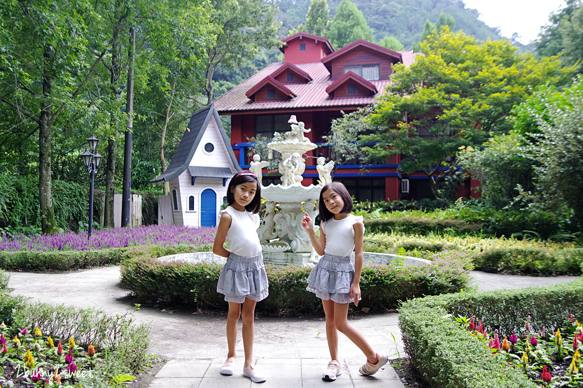 南投親子景點「楓樺台一渡假村」台一生態休閒農場～埔里40000 坪花園綠地好吃好玩 @兔兒毛毛姊妹花