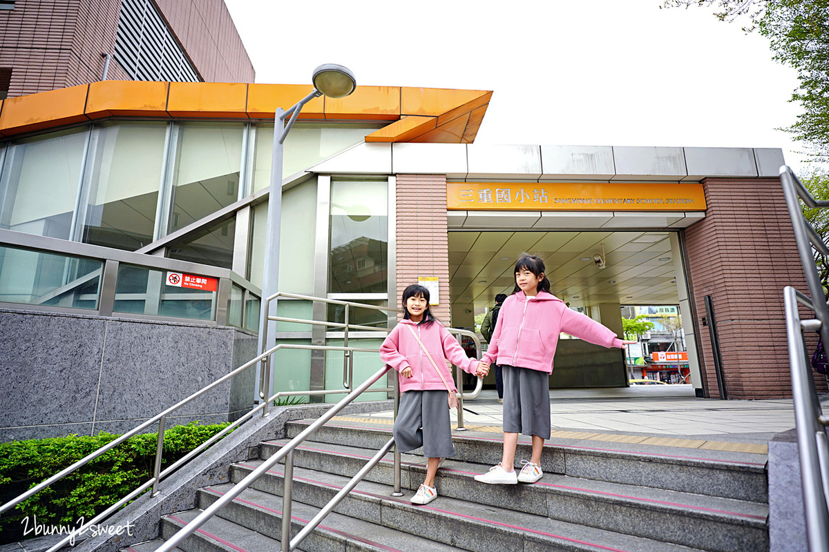 新北市賞屋》三重上仁一品苑～交通位置、生活機能一極棒的輕豪宅預售屋，一層三戶，雙面採光，近捷運、學校、公園、交流道。一站就到台北市，房價只要一半的捷運宅｜一品苑平面圖、傢配圖 @兔兒毛毛姊妹花