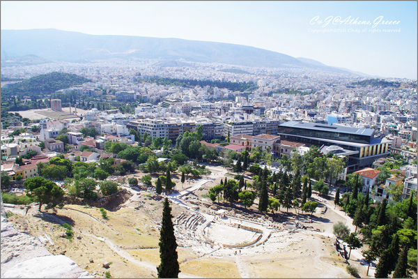 [2010 Greece] 。第一章。 登上衛城之丘，仰望千年神殿 @兔兒毛毛姊妹花