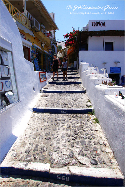 [2010 Greece] 。第二十五章。費拉屋頂上的守護者 @兔兒毛毛姊妹花
