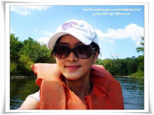 [2009 Minnesota] 夏日の溪流泛舟初體驗 @兔兒毛毛姊妹花