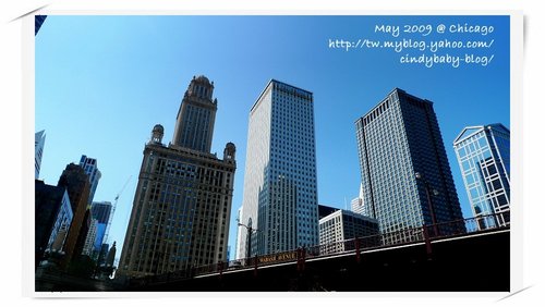 [2009 Chicago] 芝加哥河建築導覽 @兔兒毛毛姊妹花