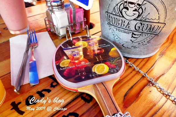 [2009 Chicago] 阿甘餐廳『Bubba Gump』享用蝦蝦大餐 @兔兒毛毛姊妹花