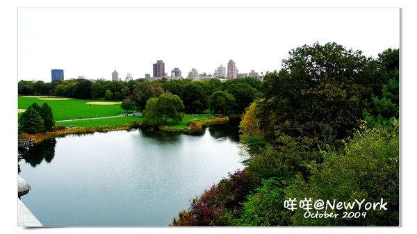 [2009 NewYork] 中央公園(Central Park)裡有座城堡 @兔兒毛毛姊妹花
