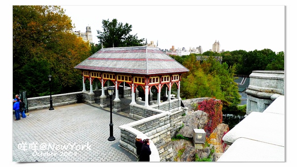 [2009 NewYork] 中央公園(Central Park)裡有座城堡 @兔兒毛毛姊妹花