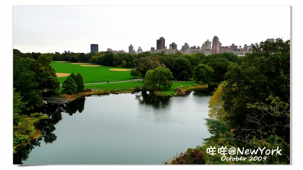 [2009 NewYork] 中央公園(Central Park)裡有座城堡 @兔兒毛毛姊妹花