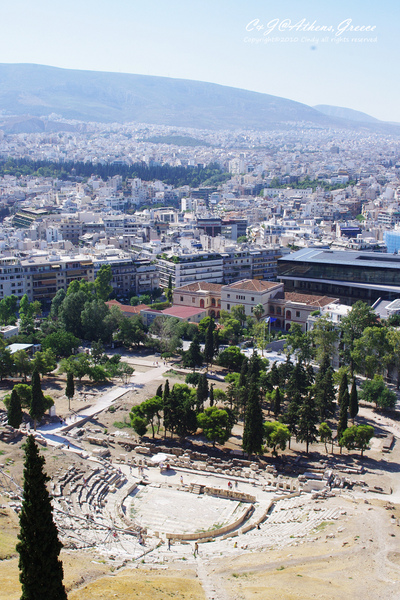 [2010 Greece] 。第一章。 登上衛城之丘，仰望千年神殿 @兔兒毛毛姊妹花
