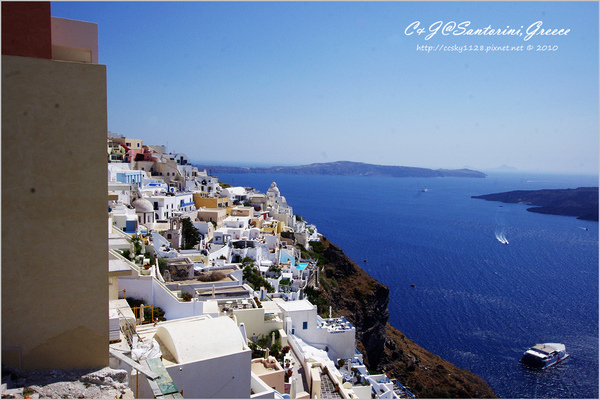 [2010 Greece] 。第二十五章。費拉屋頂上的守護者 @兔兒毛毛姊妹花