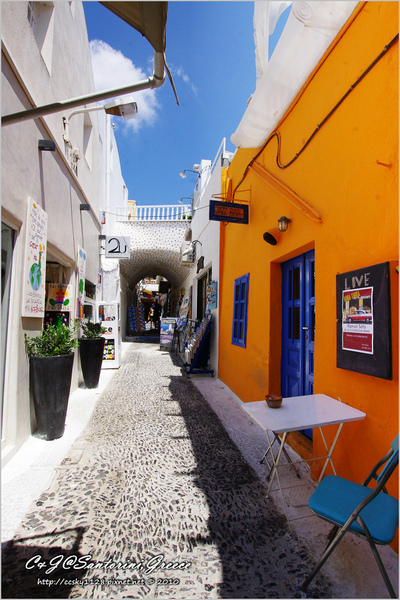 [2010 Greece] 。第二十五章。費拉屋頂上的守護者 @兔兒毛毛姊妹花