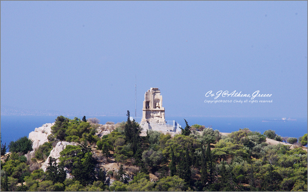 [2010 Greece] 。第一章。 登上衛城之丘，仰望千年神殿 @兔兒毛毛姊妹花